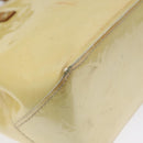 LOUIS VUITTON Monogram Vernis Reade PM Hand Bag Perle M91336 LV Auth 118175-16