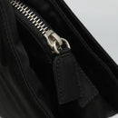 PRADA Shoulder Bag Nylon Black Silver Auth 118177-9