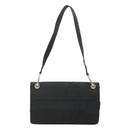 PRADA Shoulder Bag Nylon Black Silver Auth 118177-2