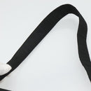 PRADA Shoulder Bag Nylon Black Silver Auth 118177-14