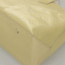 LOUIS VUITTON Monogram Vernis Wilshire PM Hand Bag Broncorail M91452 Auth 118183-9