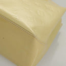 LOUIS VUITTON Monogram Vernis Wilshire PM Hand Bag Broncorail M91452 Auth 118183-16