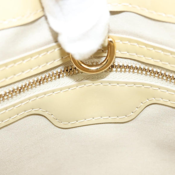 LOUIS VUITTON Monogram Vernis Wilshire PM Hand Bag Broncorail M91452 Auth 118183