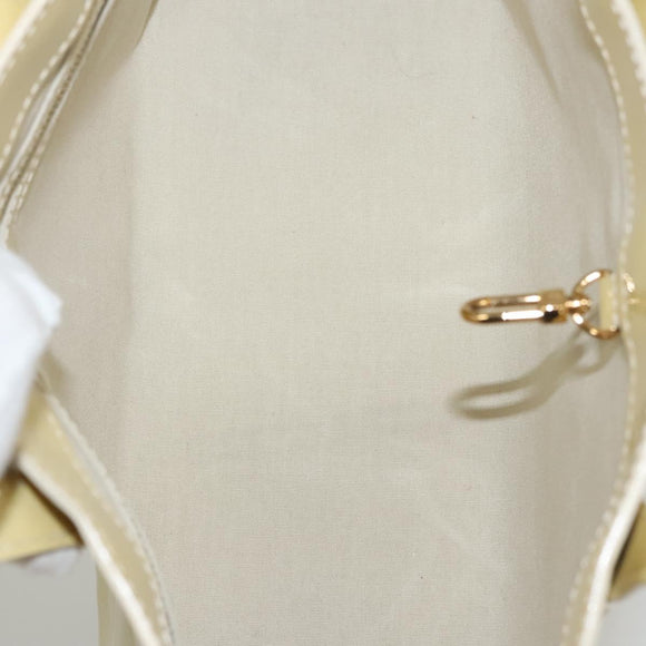 LOUIS VUITTON Monogram Vernis Wilshire PM Hand Bag Broncorail M91452 Auth 118183