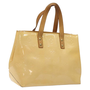 LOUIS VUITTON Monogram Vernis Reade PM Bag Marshmallow Pink M91306 Auth 118186