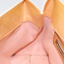 LOUIS VUITTON Monogram Vernis Reade PM Bag Marshmallow Pink M91306 Auth 118186-19