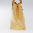 LOUIS VUITTON Monogram Vernis Reade PM Bag Marshmallow Pink M91306 Auth 118186-3