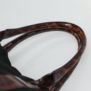 Salvatore Ferragamo Shoulder Bag Nylon Black Gold Auth 118189-8