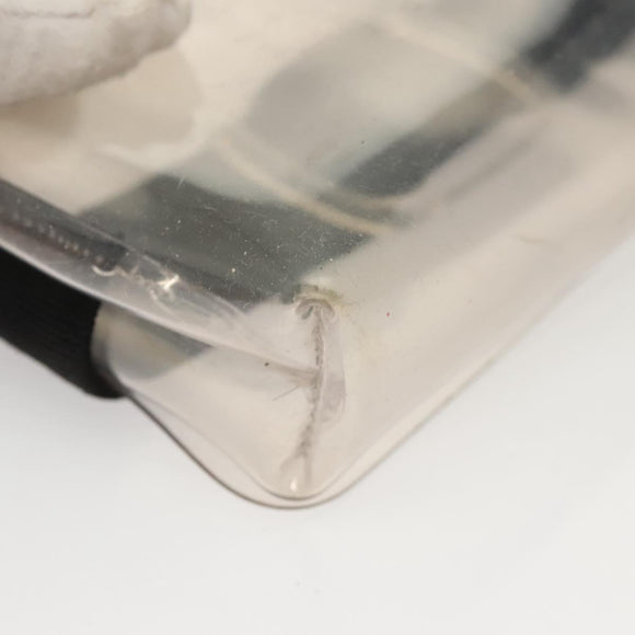 Salvatore Ferragamo Shoulder Bag Vinyl Clear Auth 118191