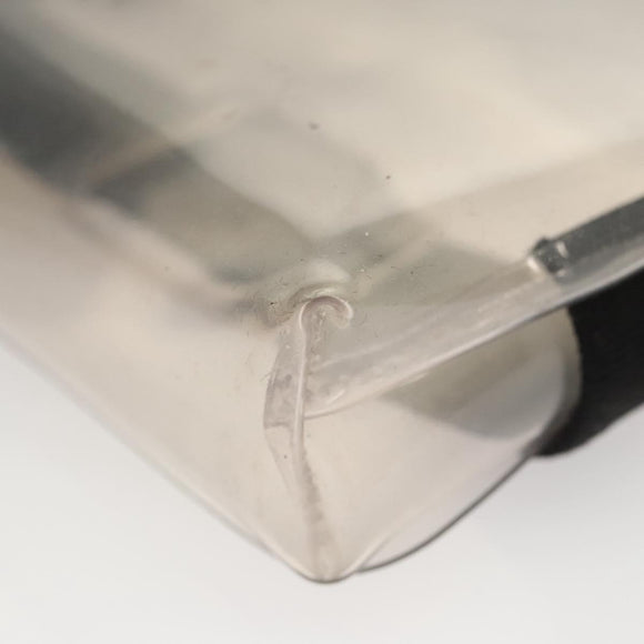 Salvatore Ferragamo Shoulder Bag Vinyl Clear Auth 118191