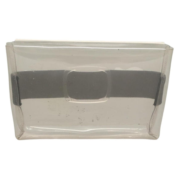 Salvatore Ferragamo Shoulder Bag Vinyl Clear Auth 118191