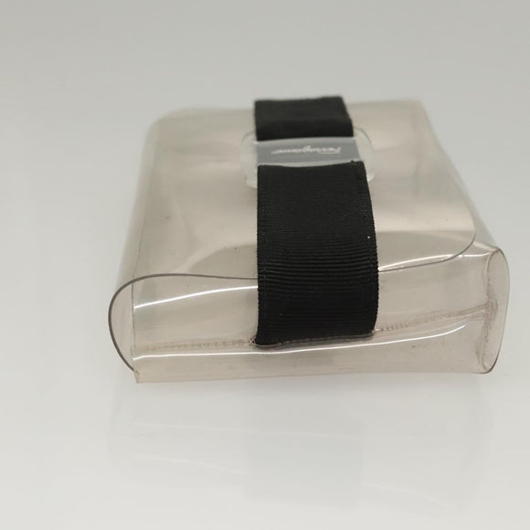 Salvatore Ferragamo Shoulder Bag Vinyl Clear Auth 118191