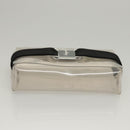Salvatore Ferragamo Shoulder Bag Vinyl Clear Auth 118191-6