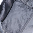 PRADA Hand Bag Nylon Black Silver Auth 118193-10