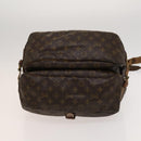 LOUIS VUITTON Monogram Saumur 35 Shoulder Bag M42254 LV Auth 118195-5