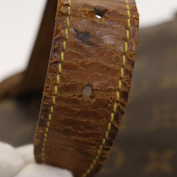 LOUIS VUITTON Monogram Saumur 35 Shoulder Bag M42254 LV Auth 118195