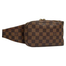LOUIS VUITTON Damier Ebene Geronimos Shoulder Bag N51994 LV Auth 118197-1