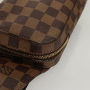 LOUIS VUITTON Damier Ebene Geronimos Shoulder Bag N51994 LV Auth 118197-9