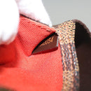 LOUIS VUITTON Damier Ebene Geronimos Shoulder Bag N51994 LV Auth 118197-12