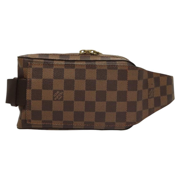 LOUIS VUITTON Damier Ebene Geronimos Shoulder Bag N51994 LV Auth 118197