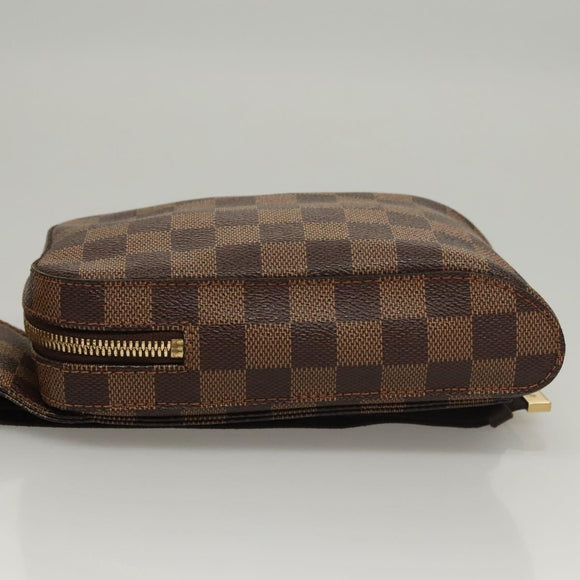 LOUIS VUITTON Damier Ebene Geronimos Shoulder Bag N51994 LV Auth 118197