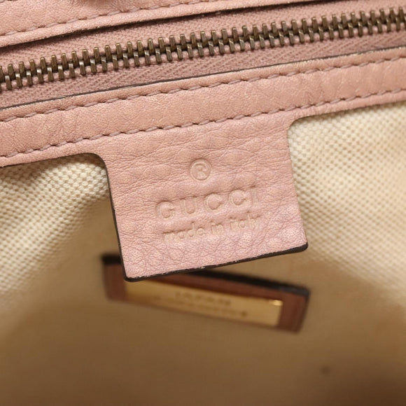 GUCCI GG Canvas Shoulder Bag Beige Gold 342591 Auth 118199