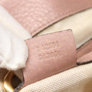 GUCCI GG Canvas Shoulder Bag Beige Gold 342591 Auth 118199-12