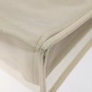 Salvatore Ferragamo Shoulder Bag Vinyl Clear Beige Auth 118213-10