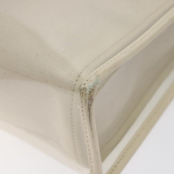 Salvatore Ferragamo Shoulder Bag Vinyl Clear Beige Auth 118213