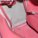 Salvatore Ferragamo Hand Bag Leather 2way Pink Silver Auth 118214-21