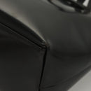 GUCCI Shoulder Bag Enamel Black 000 2058 0559 0 Auth 118218-14