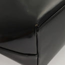 GUCCI Shoulder Bag Enamel Black 000 2058 0559 0 Auth 118218-15
