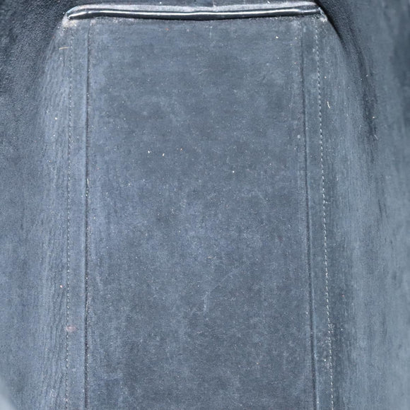 GUCCI Shoulder Bag Enamel Black 000 2058 0559 0 Auth 118218