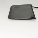 GUCCI Shoulder Bag Enamel Black 000 2058 0559 0 Auth 118218-21