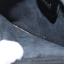 GUCCI Shoulder Bag Enamel Black 000 2058 0559 0 Auth 118218-26