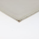 BOTTEGA VENETA MAXI INTRECCIATO Coin Purse Leather White Gold Auth 118221-15