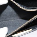 VALENTINO Hand Bag Leather 2way Black Gold Auth 118234-20