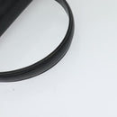 VALENTINO Hand Bag Leather 2way Black Gold Auth 118234-7