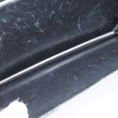 VALENTINO Shoulder Bag Leather Navy Gold Auth 118235-19