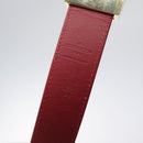 LOUIS VUITTON Multicolor Ceinture Care Belt 37.8"" White M9682 LV Auth 118241-10