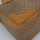 GUCCI Micro GG Supreme Hand Bag PVC 2way Beige Gold 002 123 0033 Auth 118246-8