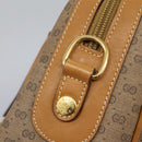 GUCCI Micro GG Supreme Hand Bag PVC 2way Beige Gold 002 123 0033 Auth 118246-19