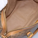 GUCCI Micro GG Supreme Hand Bag PVC 2way Beige Gold 002 123 0033 Auth 118246-10