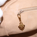 GUCCI Micro GG Supreme Hand Bag PVC 2way Beige Gold 002 123 0033 Auth 118246-23