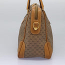 GUCCI Micro GG Supreme Hand Bag PVC 2way Beige Gold 002 123 0033 Auth 118246-3