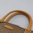 GUCCI Micro GG Supreme Hand Bag PVC 2way Beige Gold 002 123 0033 Auth 118246-14
