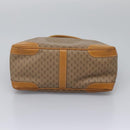 GUCCI Micro GG Supreme Hand Bag PVC 2way Beige Gold 002 123 0033 Auth 118246-5
