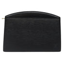 LOUIS VUITTON Epi Trousse Crete Pouch Black M48402 LV Auth 118247-13