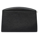 LOUIS VUITTON Epi Trousse Crete Pouch Black M48402 LV Auth 118247-2