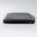 LOUIS VUITTON Epi Trousse Crete Pouch Black M48402 LV Auth 118247-3